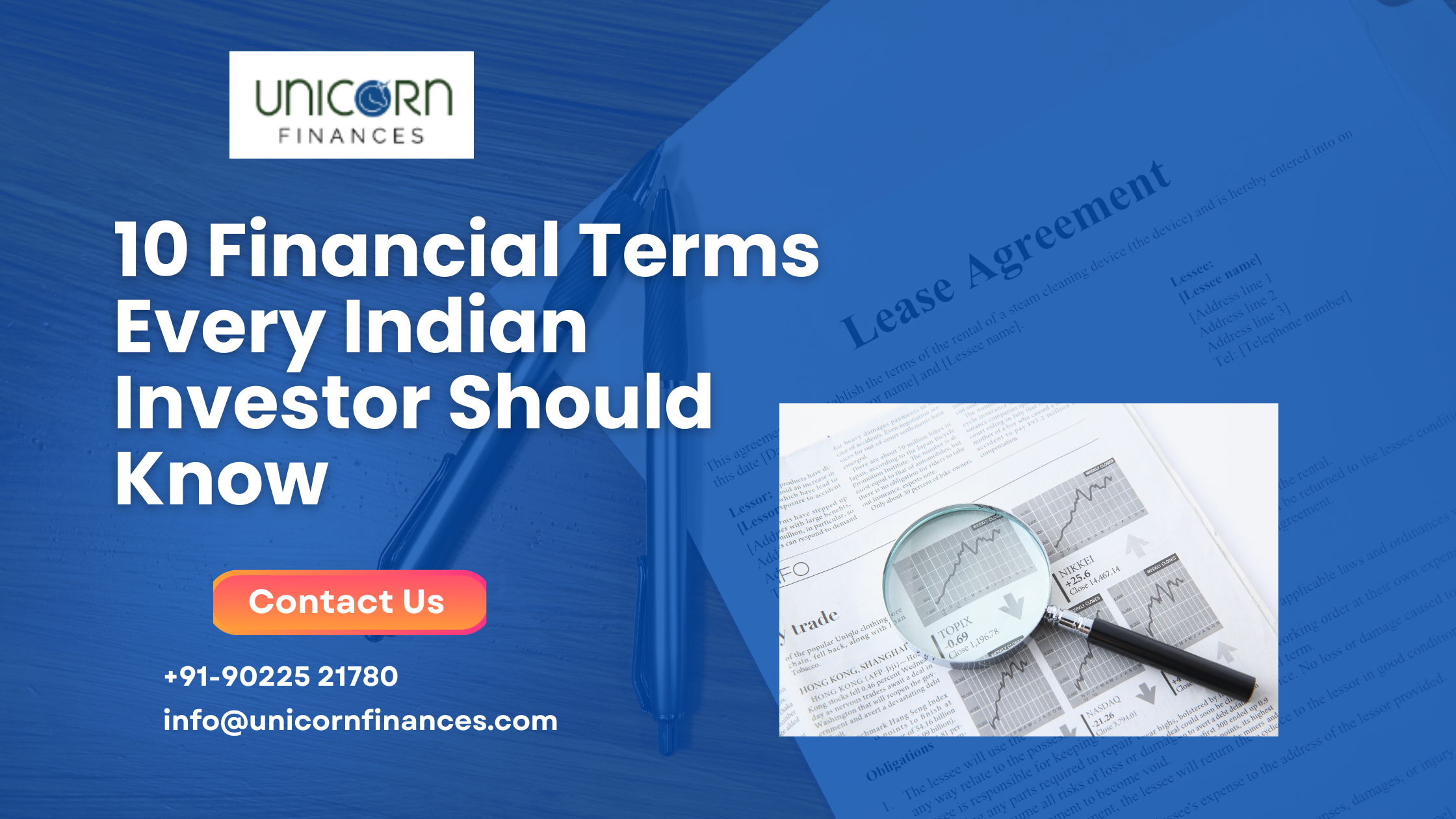 Financial Terms Every Indian Investor Should Know