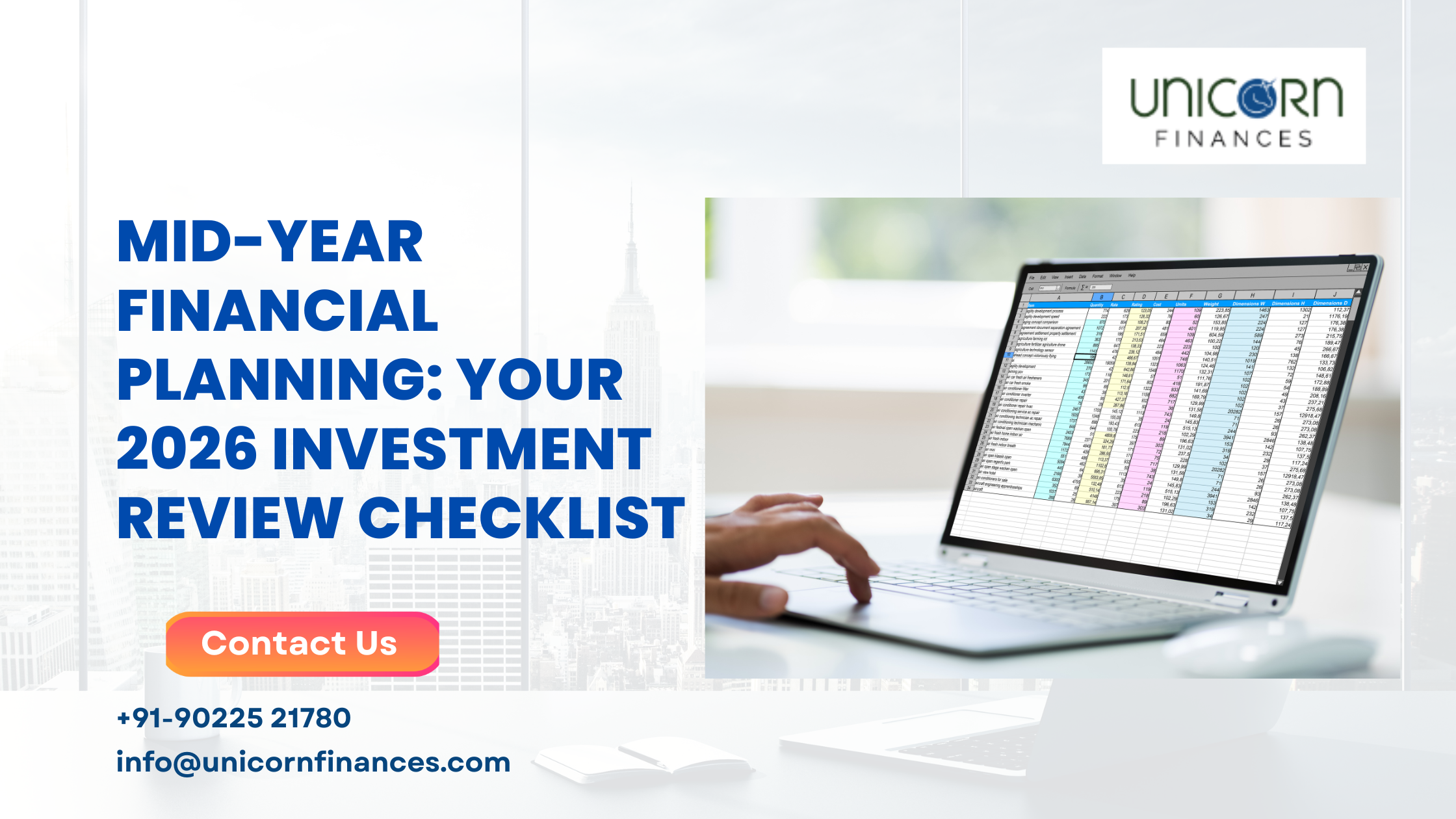 Mid-year financial planning Your 2026 Investment Review Checklist