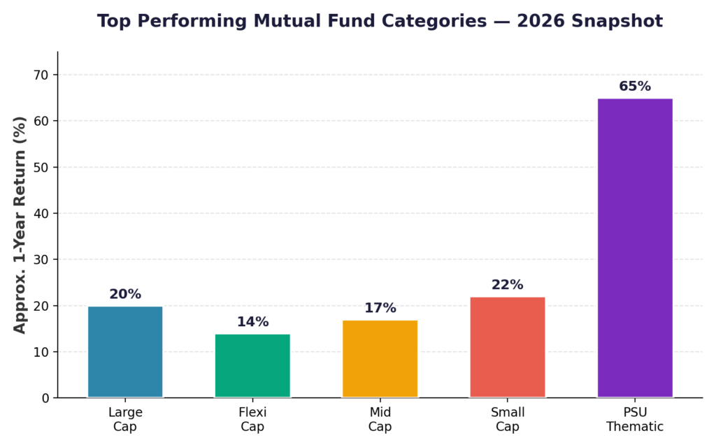 mutual funds top performing
